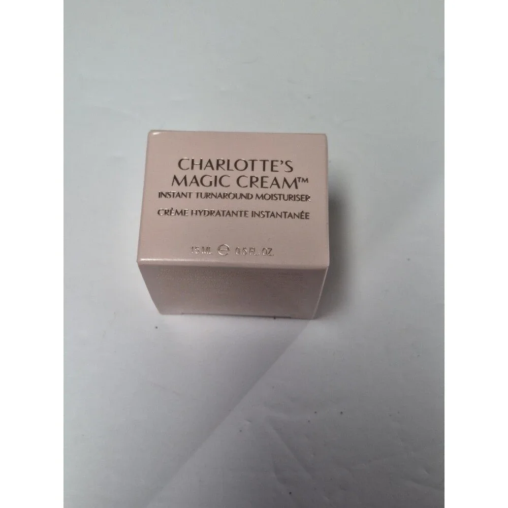 Charlotte Tilbury Magic Cream Instant Turnaround Moisturizer 15ml / 0.5oz New